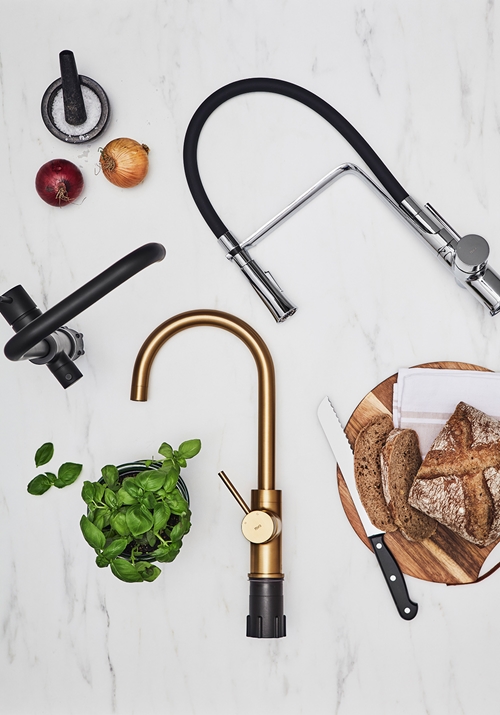 1382005 Кухонный Смеситель Verge Chrome Без Посудомоечной Машины Расстояние ... Hafa  Хромированный;Черный  - Вид №3