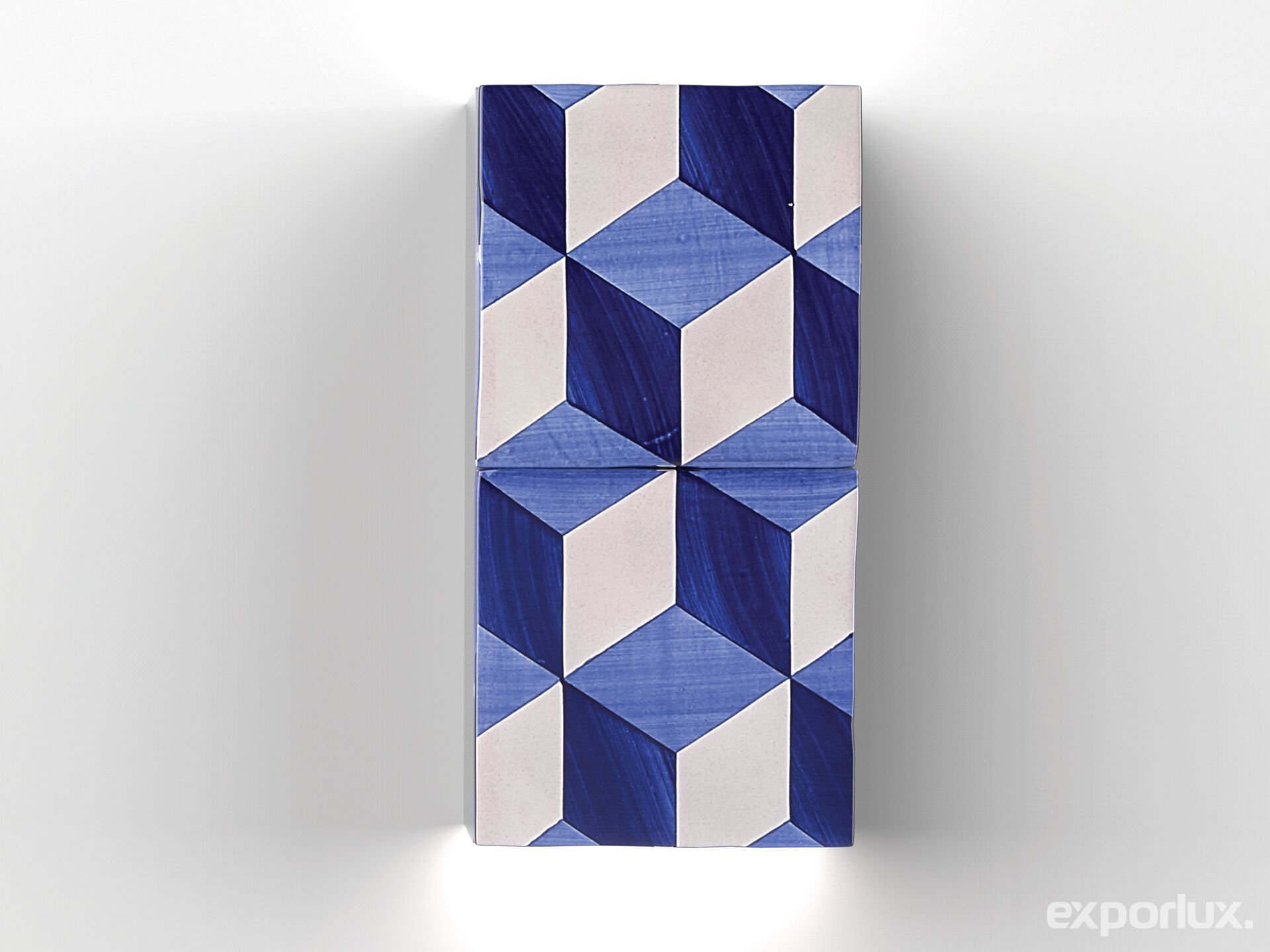 Светодиодный настенный светильник ручной работы Exporlux Tile Lighting ARCH-00131495 - Вид №1