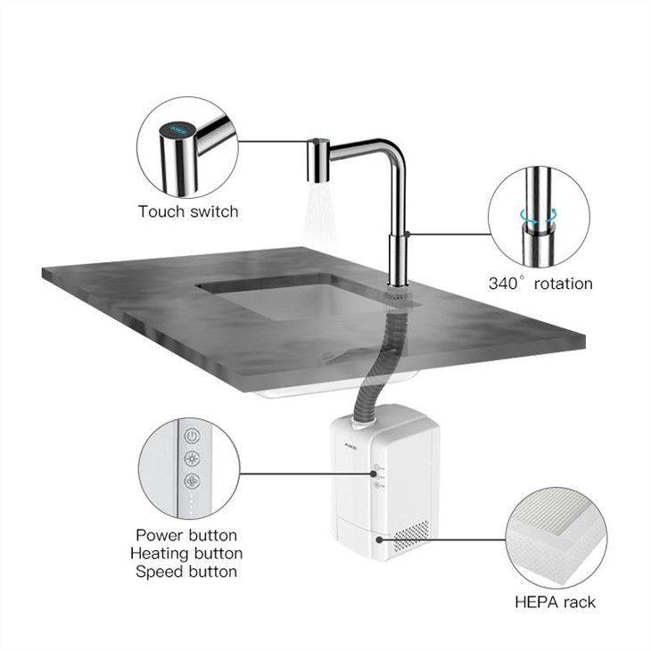 Кухонный воздушный кран AIKE AK7171_635  - Вид №5