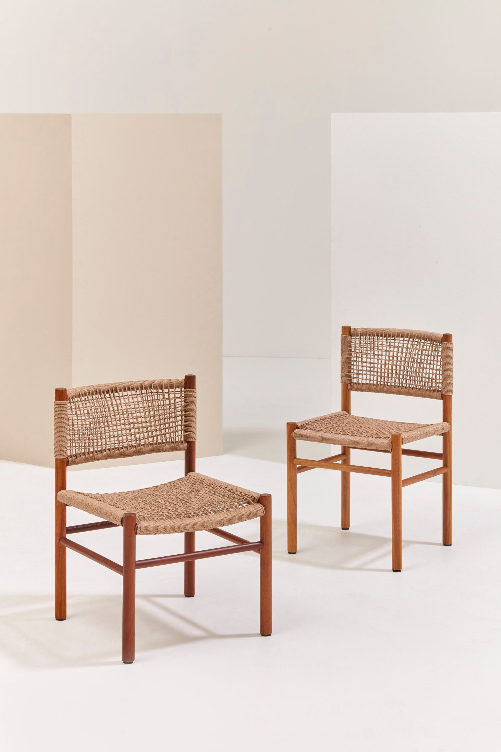 Стул из массива дерева и морской веревки Billiani Harry'S ARCH-00133900 - Вид №2