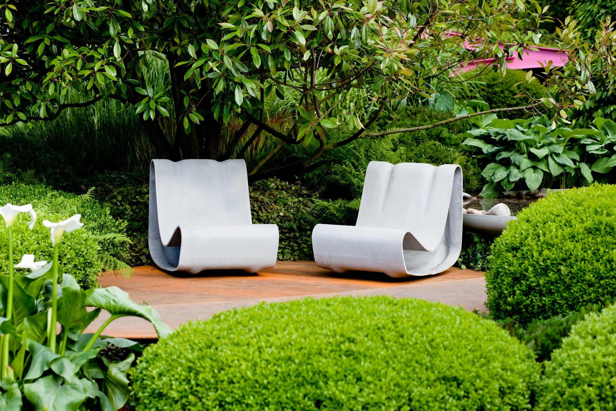 Бетонное садовое кресло SWISSPEARL дизайн ARCH-00114173 - Вид №10