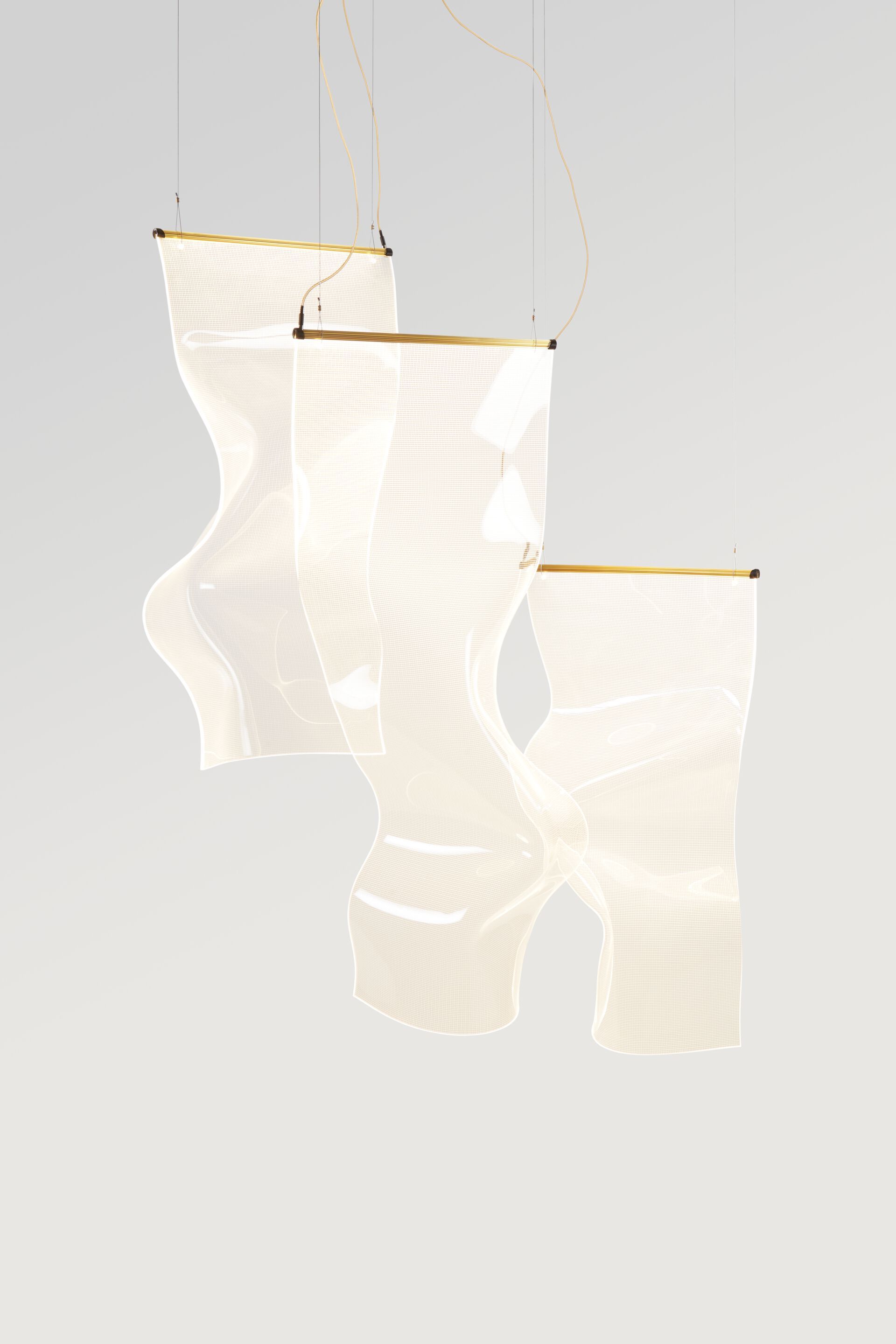 Акриловый светодиодный подвесной светильник ручной работы PARACHILNA GWEILO ARCH-00089504 - Вид №1