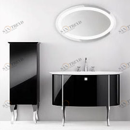 Композиция № 9 Diva Collection комплект мебели для ванной комнаты Burgbad 3299