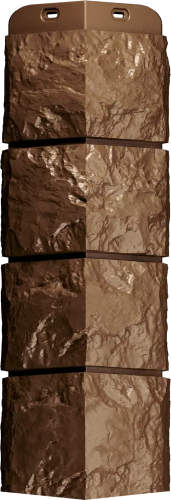 86273085 Угол наружный под камень Döcke цвет кедровый орех STLM-1018752