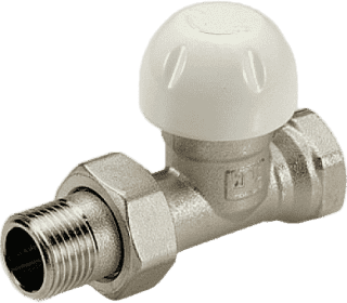 Вентиль НН 1/2"х1/2" ЕК термостатический прямой TIEMME