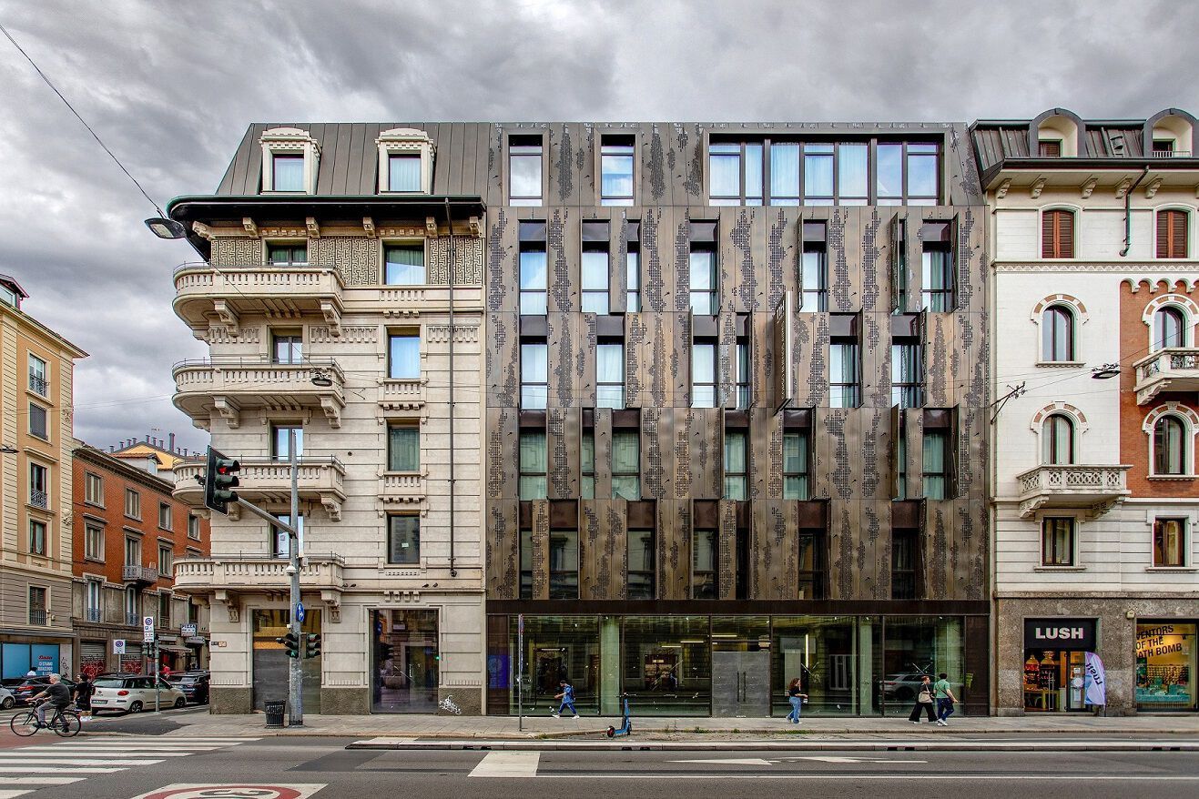 Латунная и медная фасадная панель KME Architectural Solutions TECU® ARCH-00009879 - Вид №1