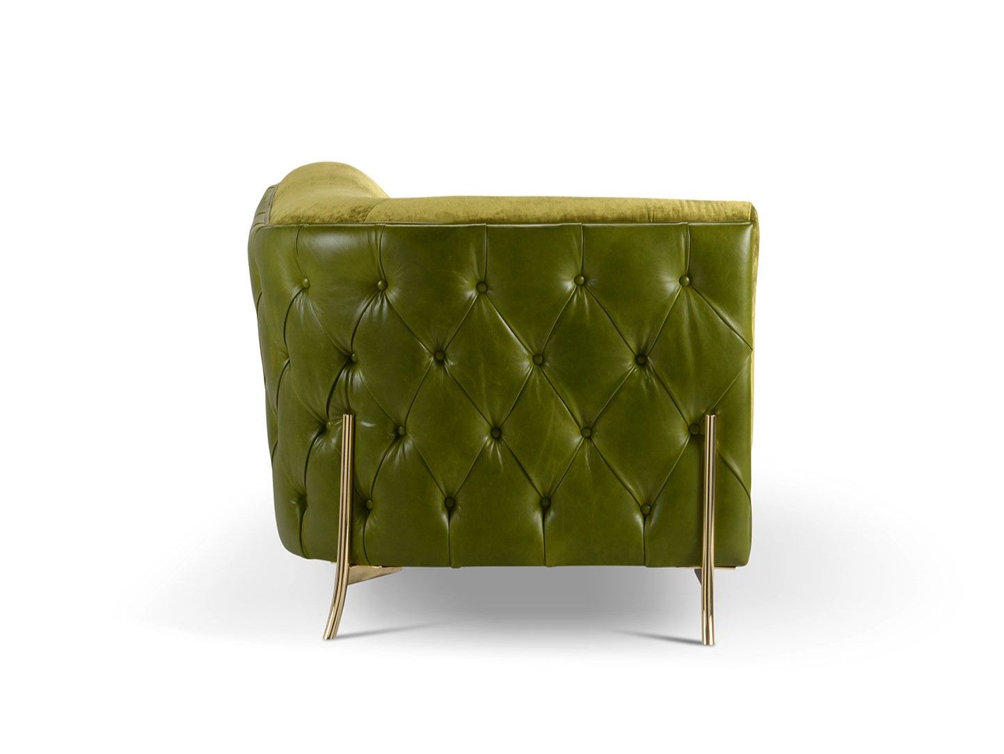 Диван-кровать capitonné с огнестойкой обивкой Domingo Salotti Nefele ARCH-00111465 - Вид №1