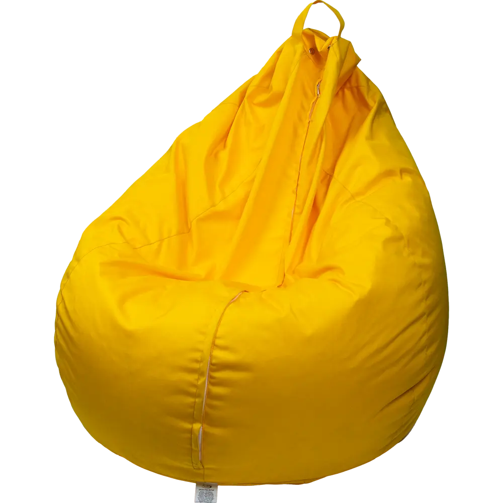Кресло-груша 120x70x60 см полиэстер желтый Santreyd STLM-2210577