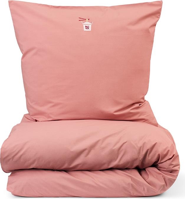 310505 Snooze Постельное белье 140x200 Happy Hangover Coral Normann Copenhagen 