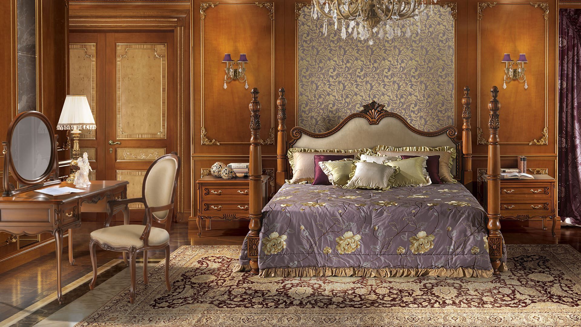 Двуспальная кровать с колоннами ANGELO CAPPELLINI Timeless Italian Style ARCH-00149321 - Вид №2