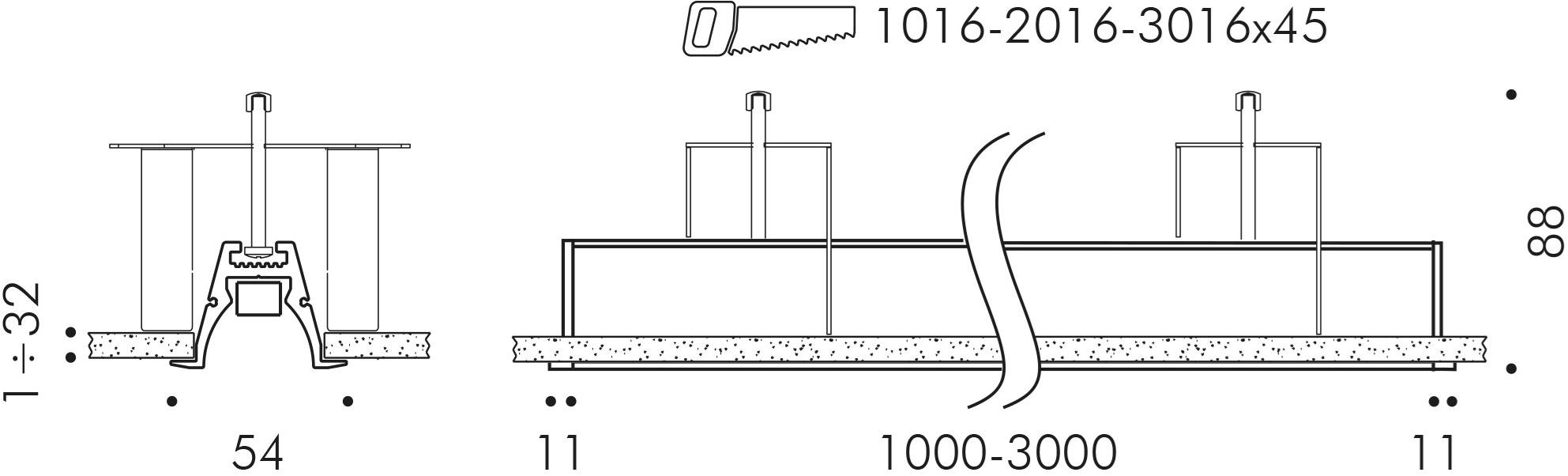 SIMES Линейный профиль освещения Barra continua sun-id-1504510 - Вид №6