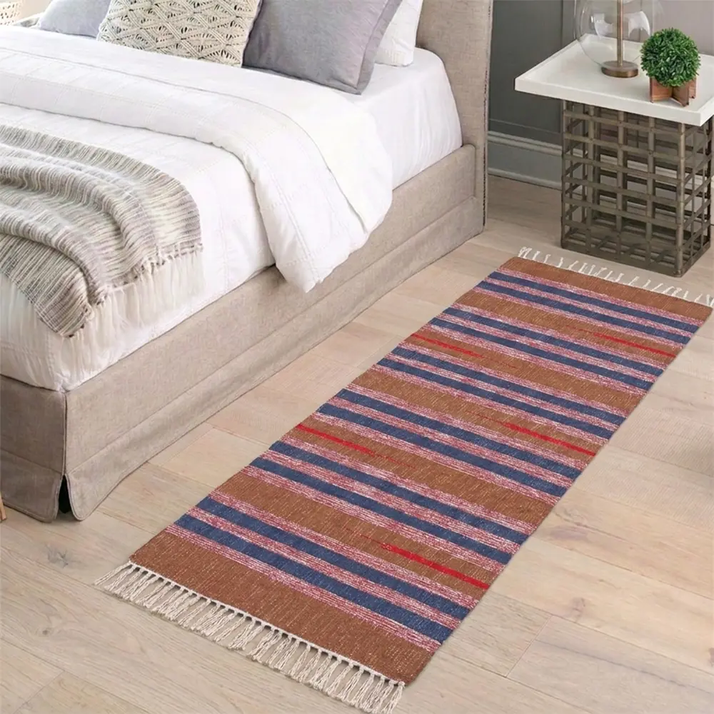 Коврик декоративный KREAFORTA Mysore 60x180 см хлопок разноцветный STLM-2089089