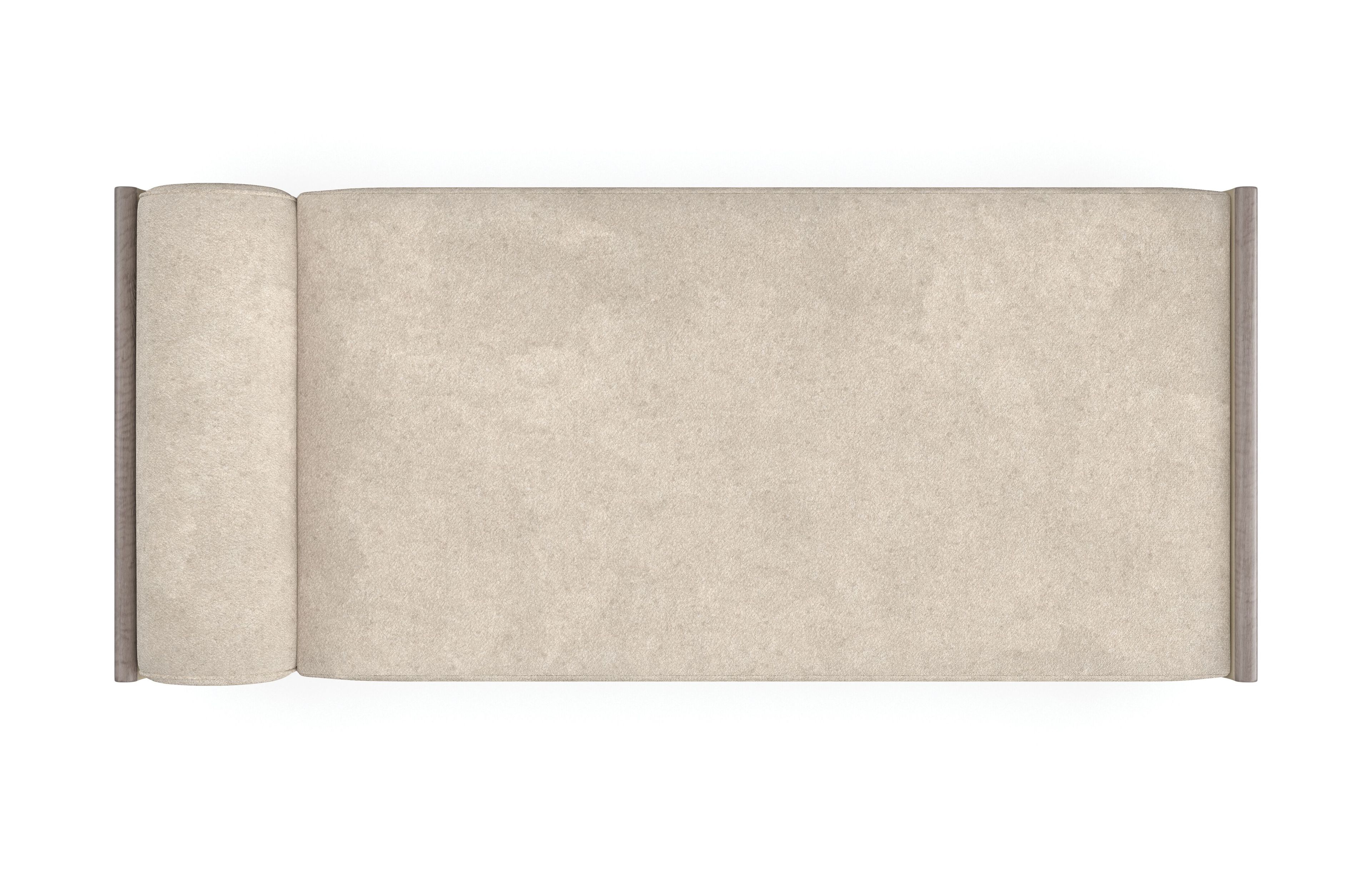 Бархатная мягкая спальная кровать Caracole NICE ARCH-00041404 - Вид №2