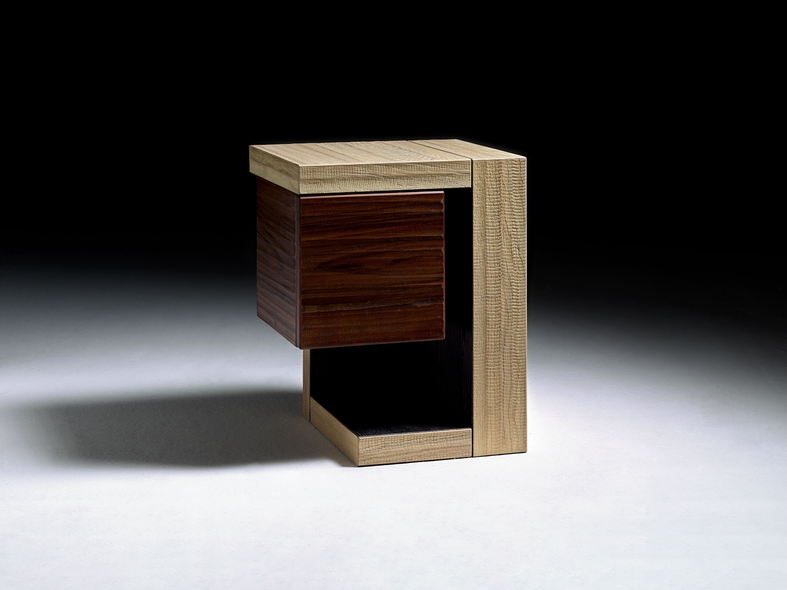 Деревянная тумбочка / журнальный столик с ящиком Disegno di Legno только ARCH-00014455 - Вид №2