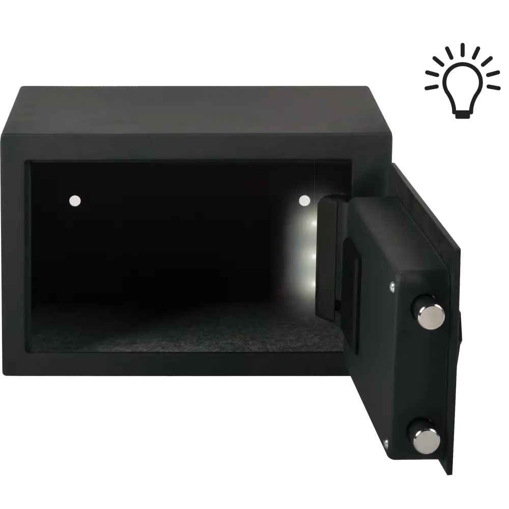 Сейф мебельный Standers N2 с электронным замком сталь 9 л STLM-2167642 - Вид №11