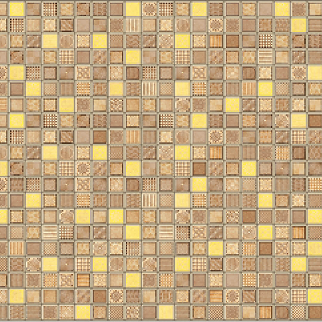 Панель ПВХ 0,3 мозаика Марокко бежевый STELLA STSR-769