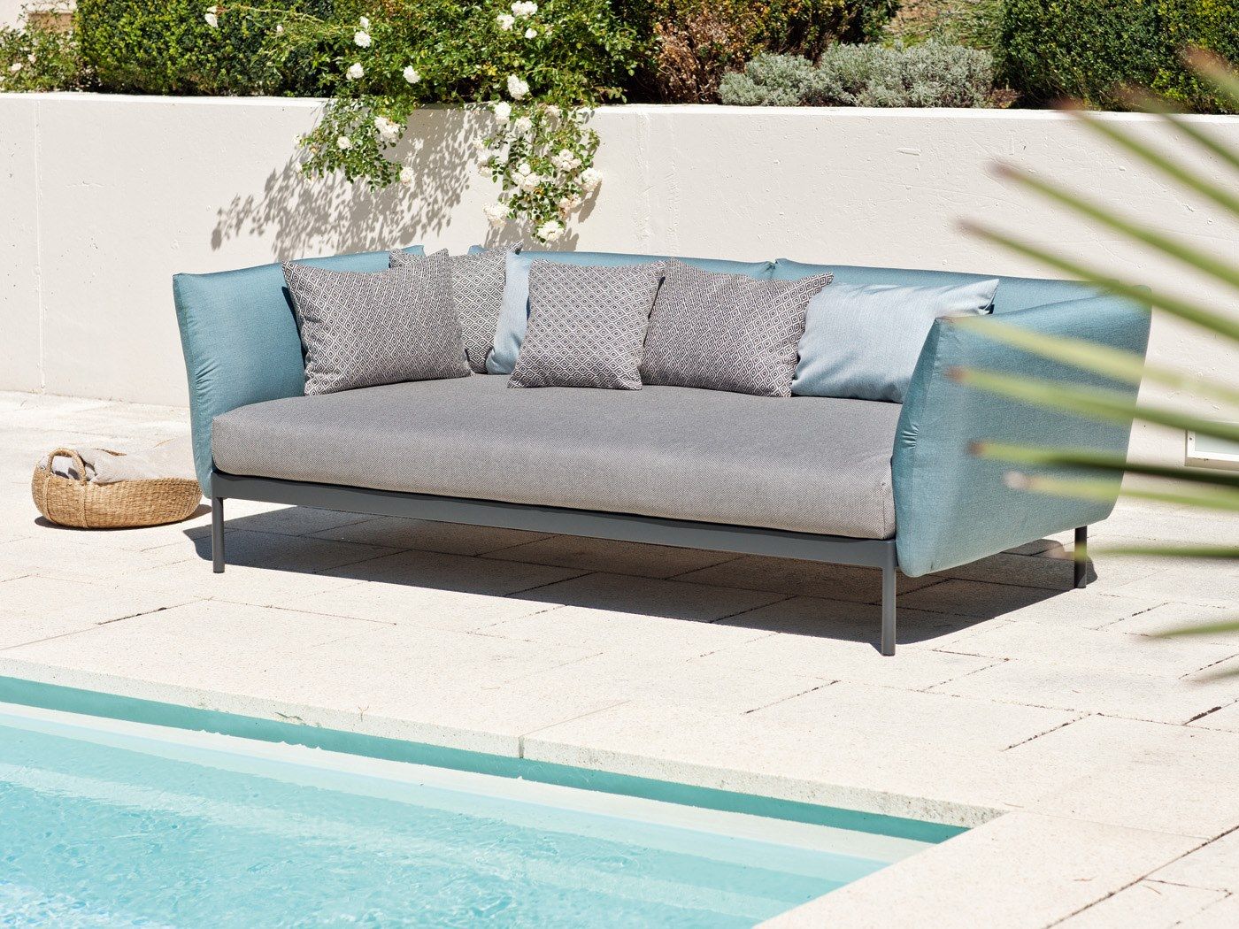 Напольная ткань цилиндрическая однотонная подушка FISCHER MÖBEL Kairos ARCH-00135555 - Вид №2