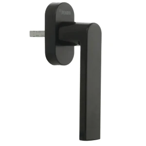 Ручка для окна Medea Plus алюминий цвет черный матовый