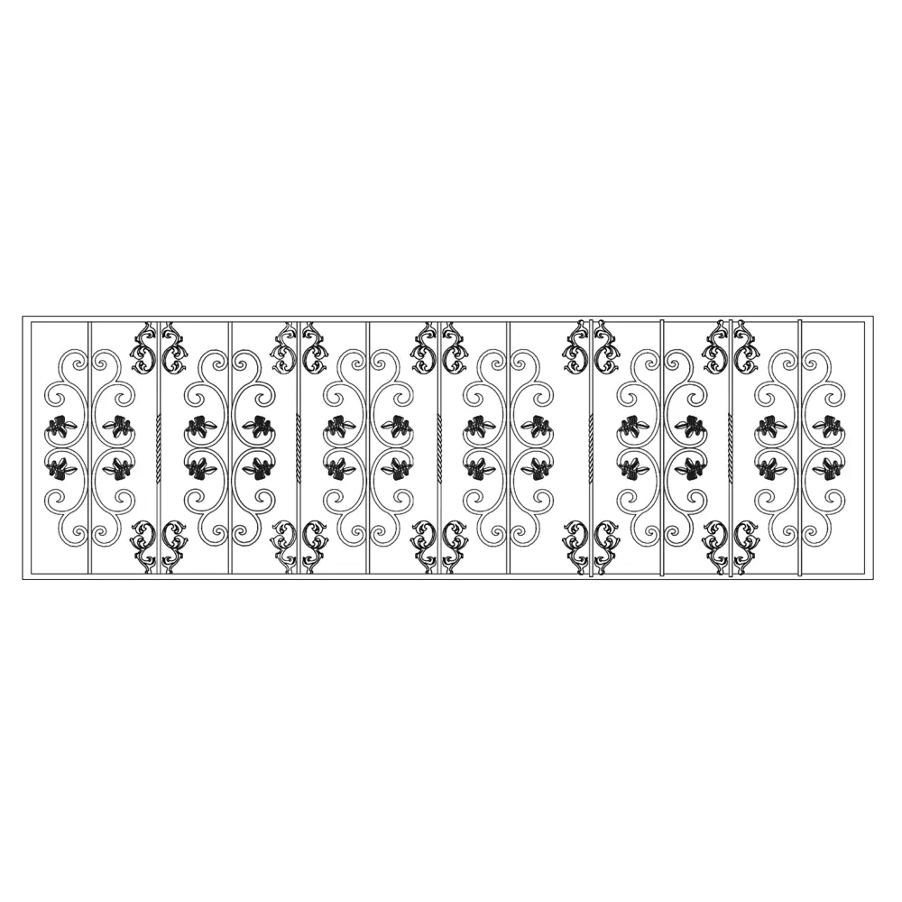 Элемент кованый Лепесток №1 правый Santreyd STLM-2006502 - Вид №1