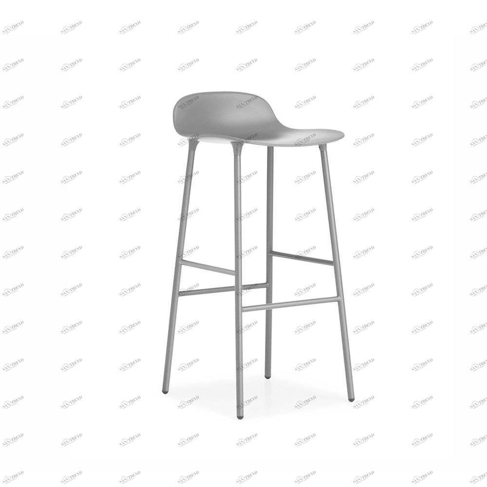 Барный стул Form 75 см, серый Normann Copenhagen 602793