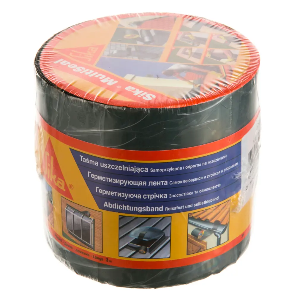 Лента герметизирующая Sika Multiseal, 3 м x 10 см, цвет серый STLM-2159248