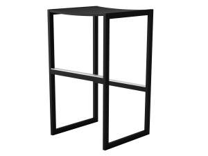 Алюминиевый высокий стул с порошковым покрытием с подставкой для ног