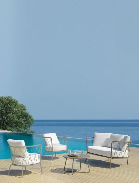 Vermobil Круглый металлический садовый столик Desiree sun-id-1474361 - Вид №8