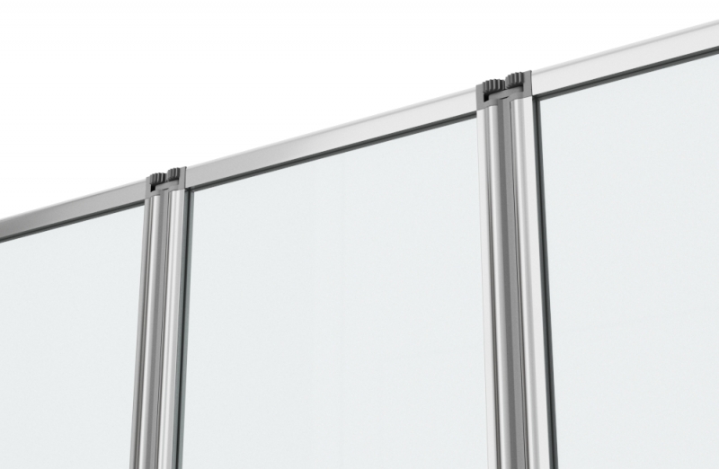 BG100.5320A Душевое ограждения на борт вынны Bravat Китай ALFA - Вид №5