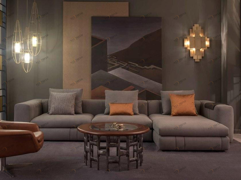 Hamilton Conte Paris Модульный тканевый диван sun-id-1404581