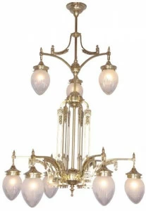 Patinas Lighting Люстра из латуни ручной работы Rome