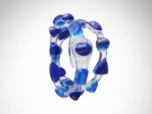 Corsi Design Браслет из смолы Long stones