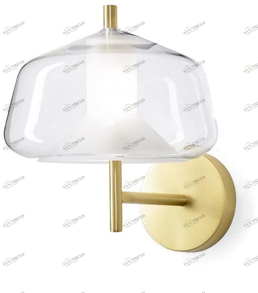 Miloox Настенный светильник из боросиликатного стекла X-ray sun-id-1468672