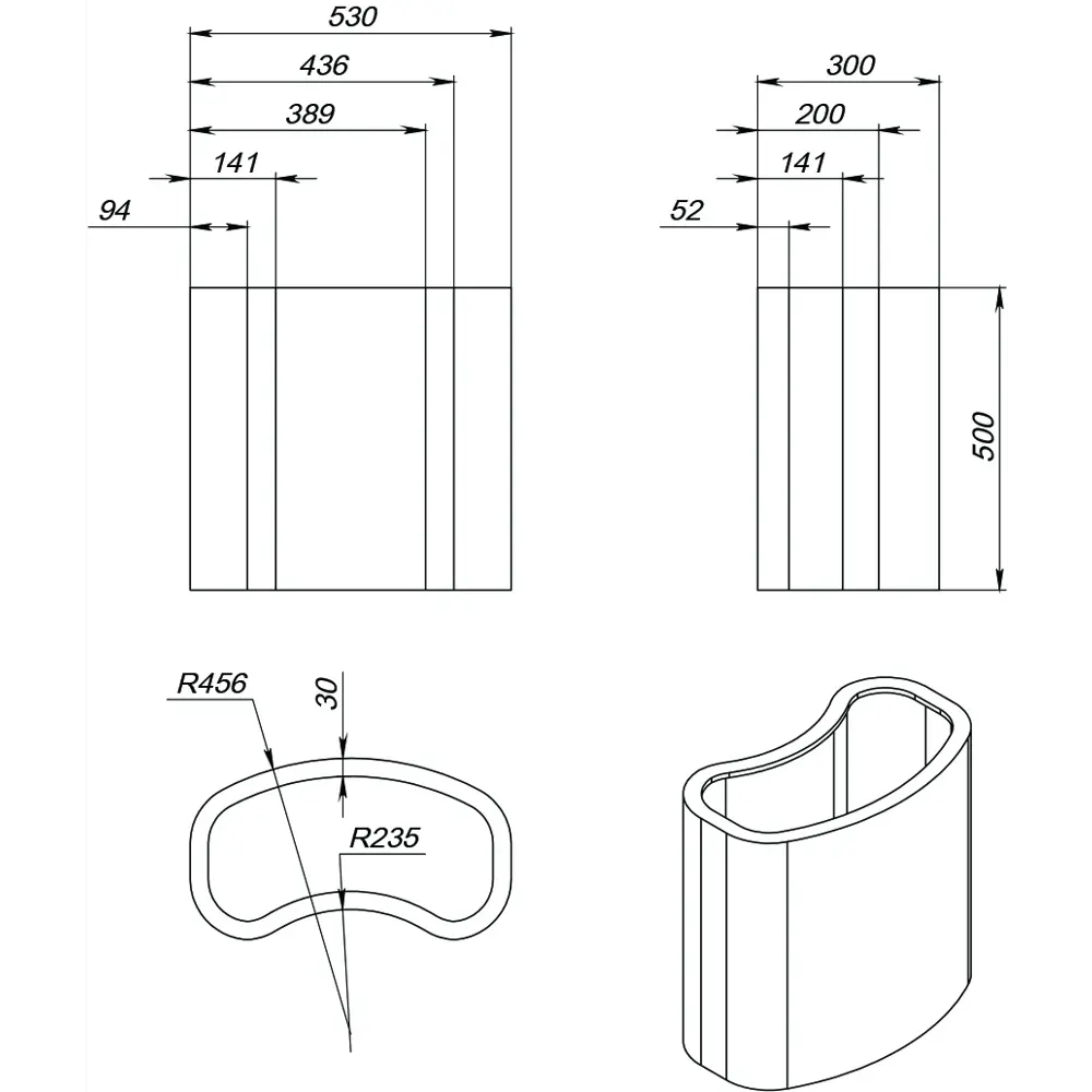 Насосный отсек 32 мм Santreyd STLM-2197086