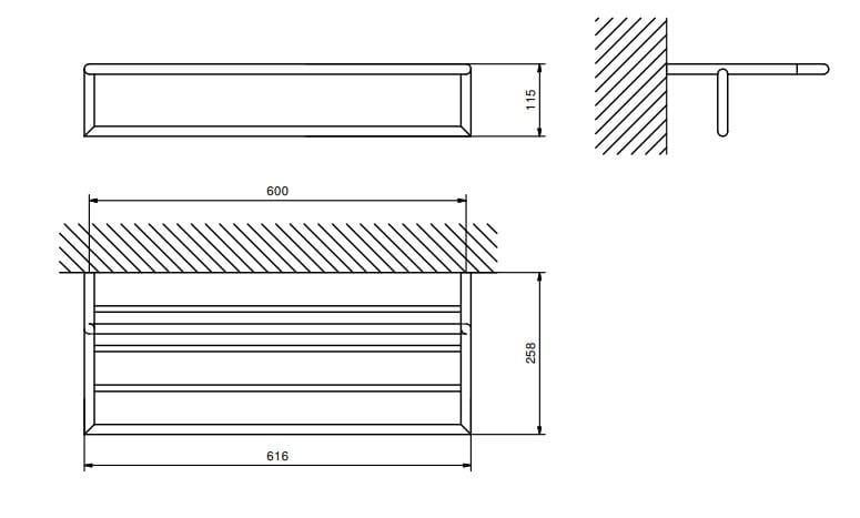 Вешалка для полотенец Fantini Rubinetti Young Accessories ARCH-00137802 - Вид №2