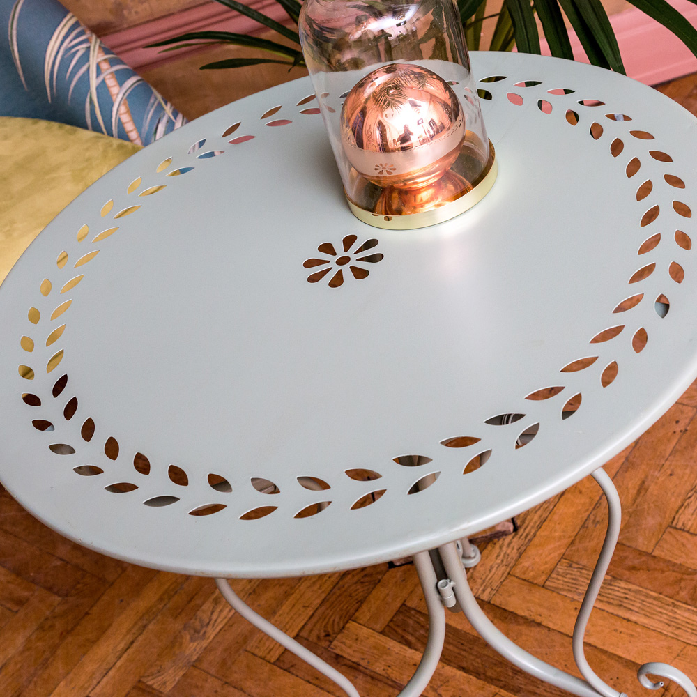 Столик кофейный голубой "Жарден" BYOBJECT  130187 Голубой Object Desire  - Вид №2