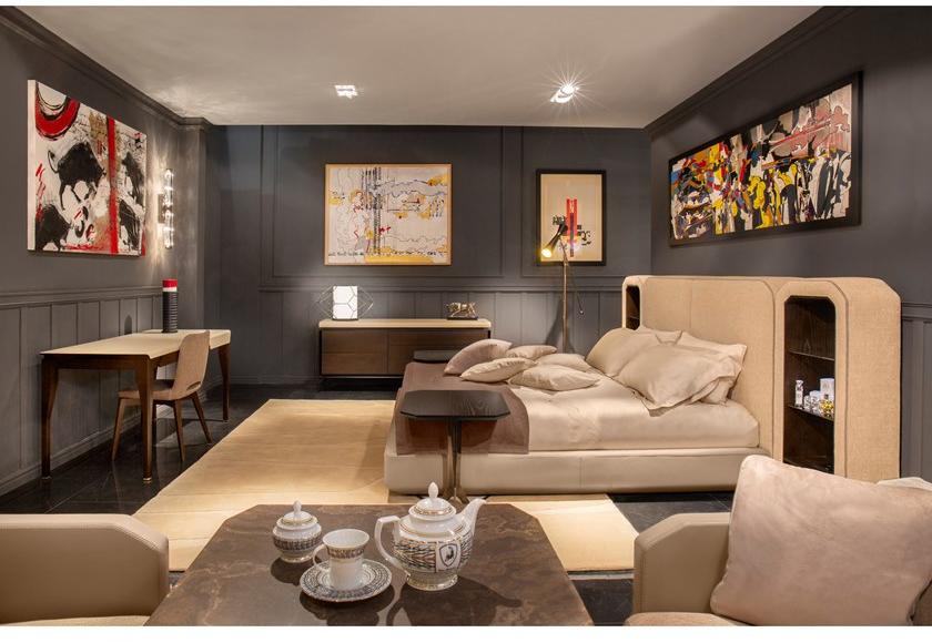 Tonino Lamborghini Casa Прямоугольный кожаный стол Armstrong sun-id-1443618 - Вид №3