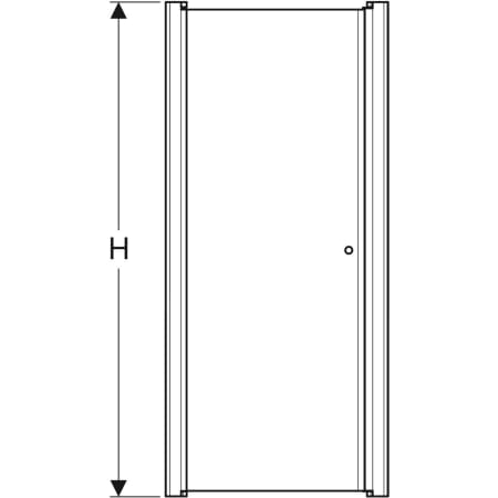 500.982.00.5 Комплект распашных дверей IDO Showerama 10-0 Geberit  - Вид №3