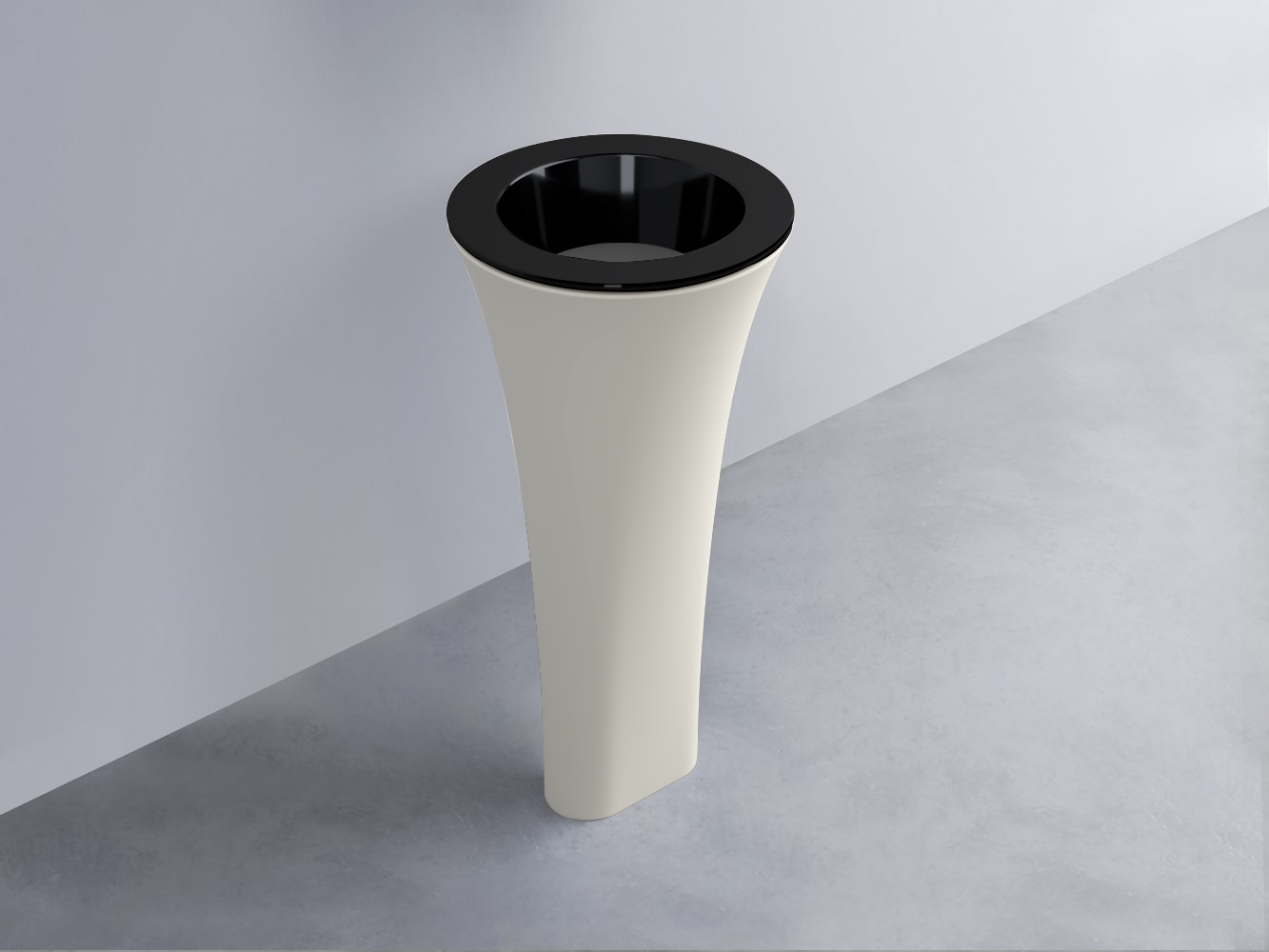 AMLA45-N+AMPILT-CM+AMCOLT-TL Раковина Amedeo Tondo отдельностоящая cielo Enjoy + Amedeo Ceramica Cielo