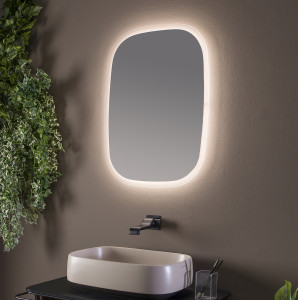 Flaminia FLAG Зеркало в прозрачной раме с подсветкой FG52SPE.G