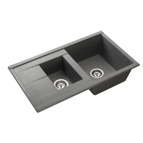 1A716232DE230 Мойка кухонная прямоугольная AQUATON ДЕЛИЯ - Вид №2