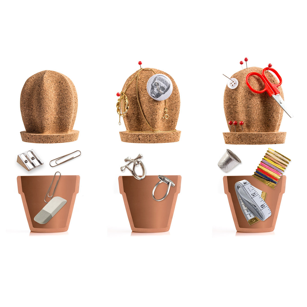 SK CORKCACTUS1 Настольный органайзер cork cactus Suck UK  - Вид №3