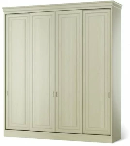 DWFI Шкаф из фанерованной древесины с раздвижными дверьми  00002335