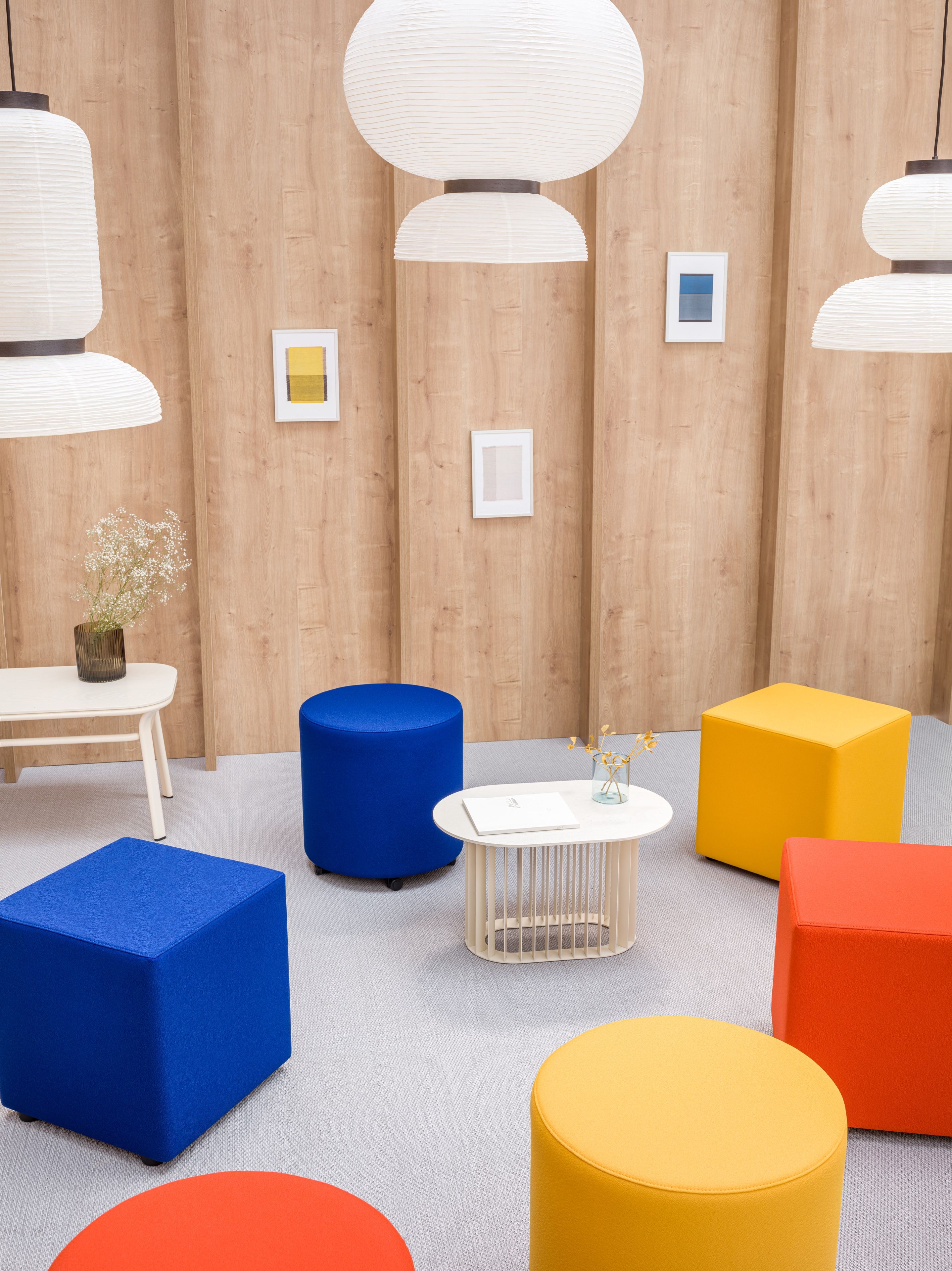 Овальный модульный пуф из ткани MDD Mix ARCH-00127707 - Вид №9