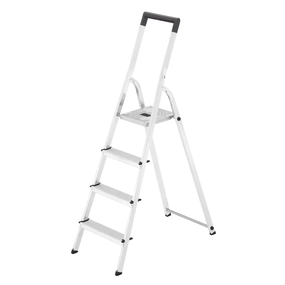 Стремянка алюминиевая Hailo 8140-400 4 ступени, максимальная нагрузка 150 кг STLM-2080442