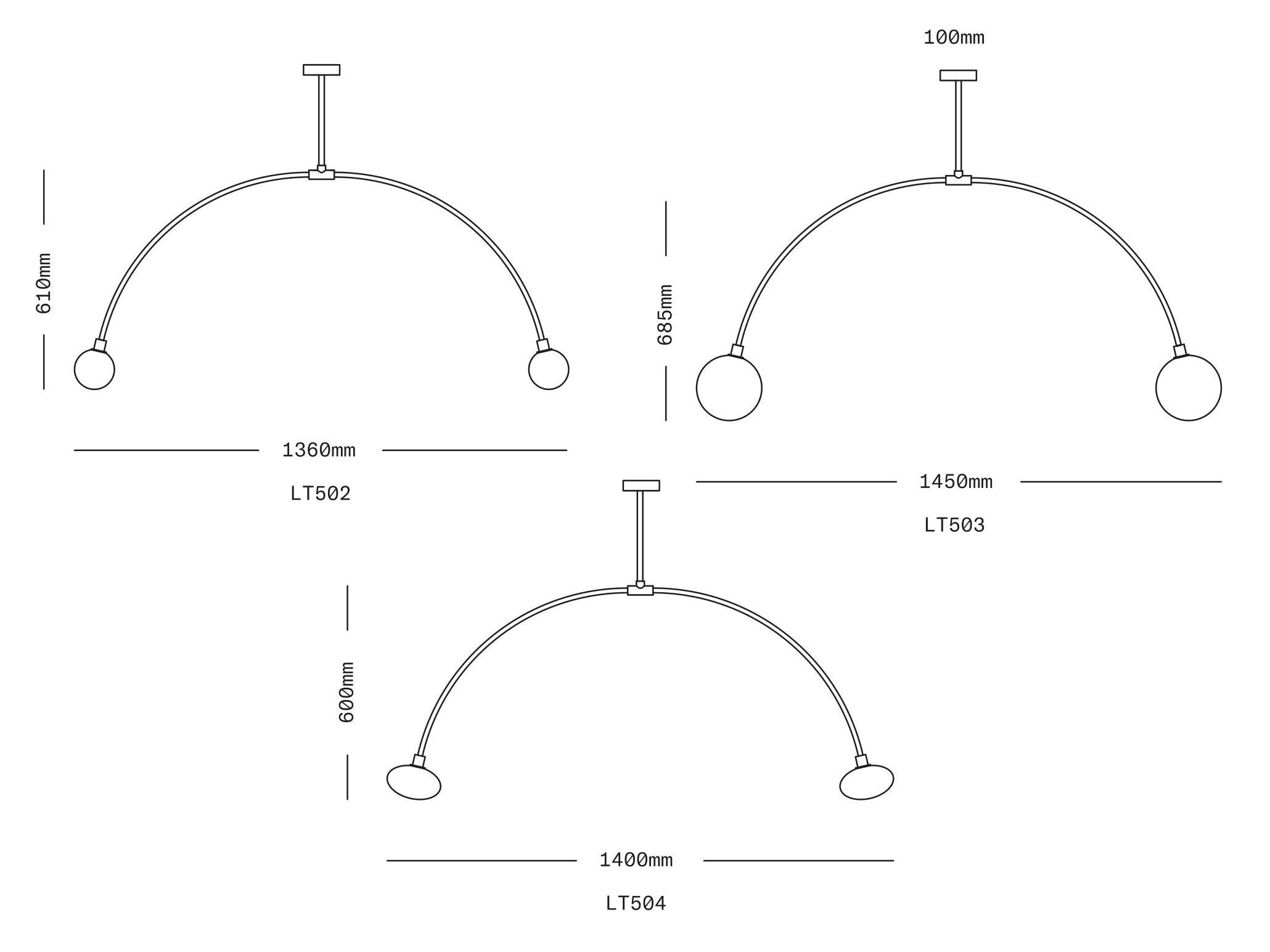 Подвесной светильник из латуни и выдувного стекла SkLO Balance ARCH-00129491 - Вид №8