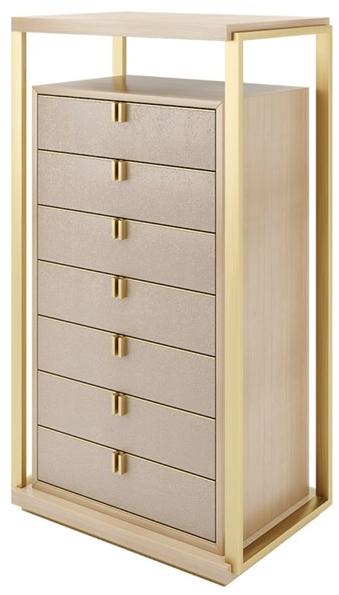 FRATO Комод из дерева и латуни Lexton Ffu330007aal  - Вид №1