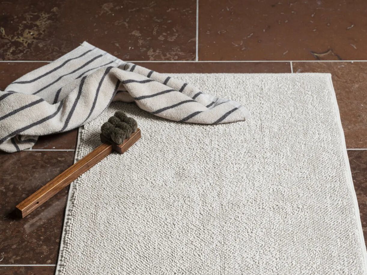 Хлопок прямоугольный сплошной цвет ванная комната ковер blomus KAAVU ARCH-00094818 - Вид №5