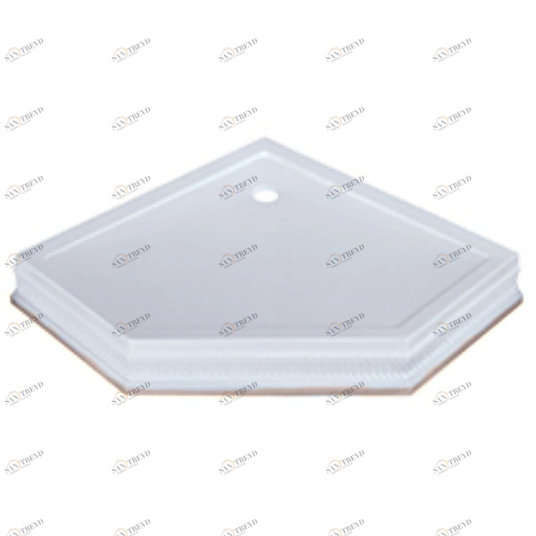 Поддон душевой MIGLIORE Diadema 24587, белый/бронза sun-id-684468