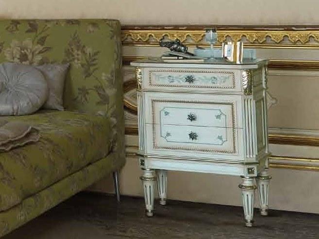 Arnaboldi Interiors Прямоугольная тумбочка из дерева с ящиками Louis xvi sun-id-1373273 - Вид №1