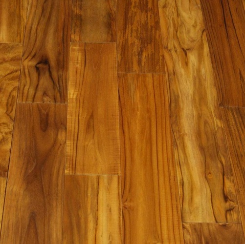 Массивная доска Magestik floor Под лаком (экзотика) Индонезийский Тик Селект (Гладкая) 400-1500х120 мм MGK Magestic floor 2600300175 - Вид №3